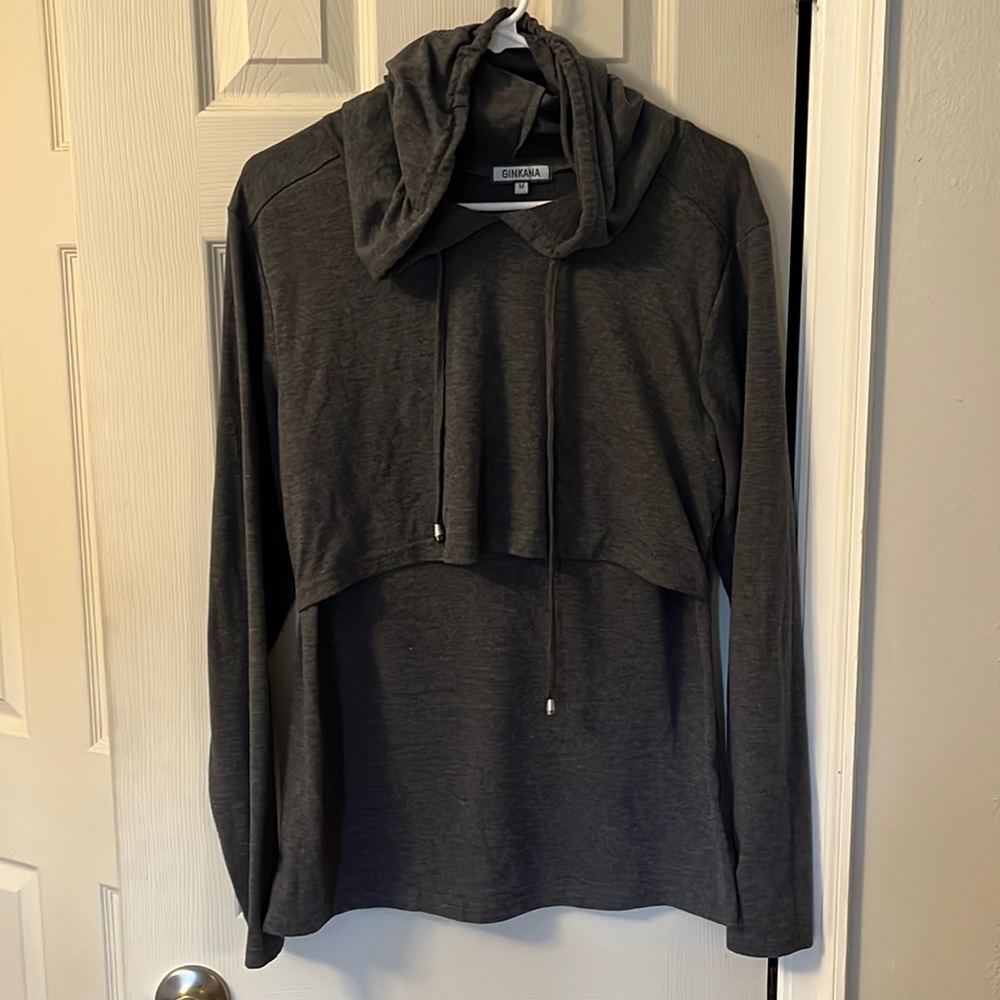Gray Nursing Hoodie